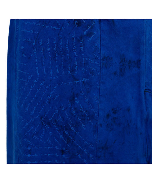 Asymmetric Stitch Dyed Skirt